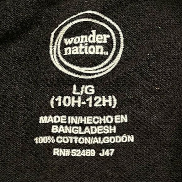 Uniform shirts Boys large (10/12) bundle of 5 polo short sleeve shirts, 3 colors - Picture 5 of 5